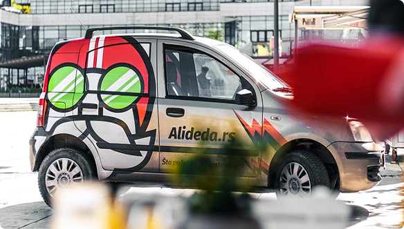 Dostava preko Alideda platforme