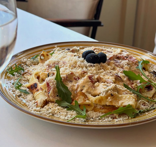 Italijansko jelo u restoranu Rispetto