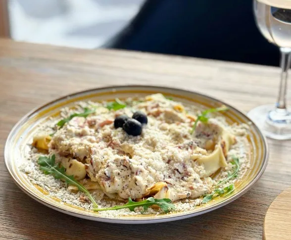 Carbonara palačinka